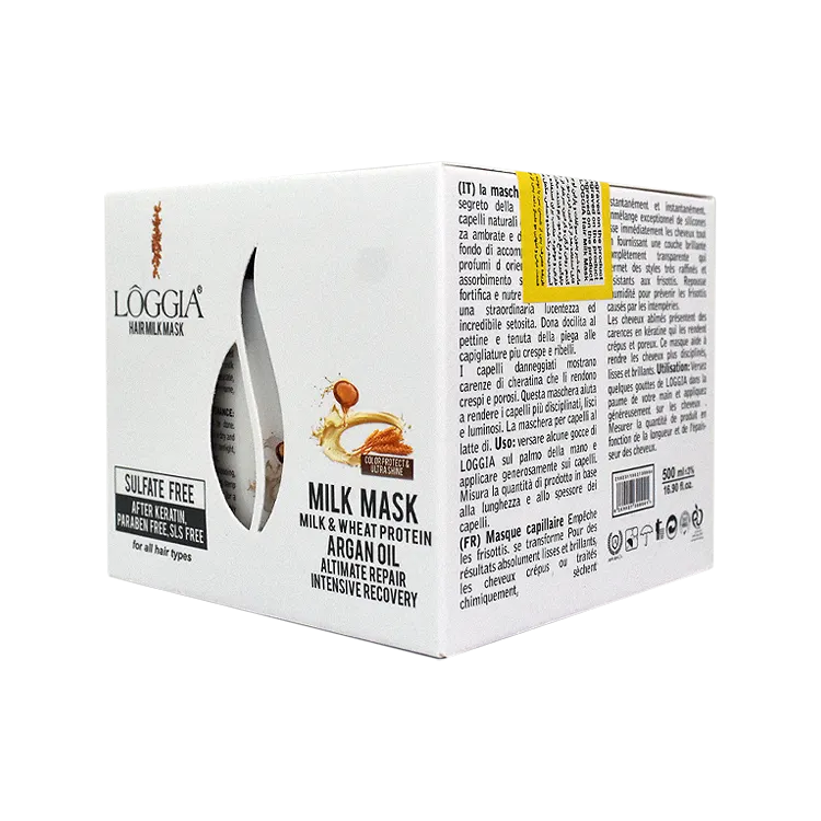 مشخصات ماسک شیر مو لوجیا حجم 500 میلی لیتر