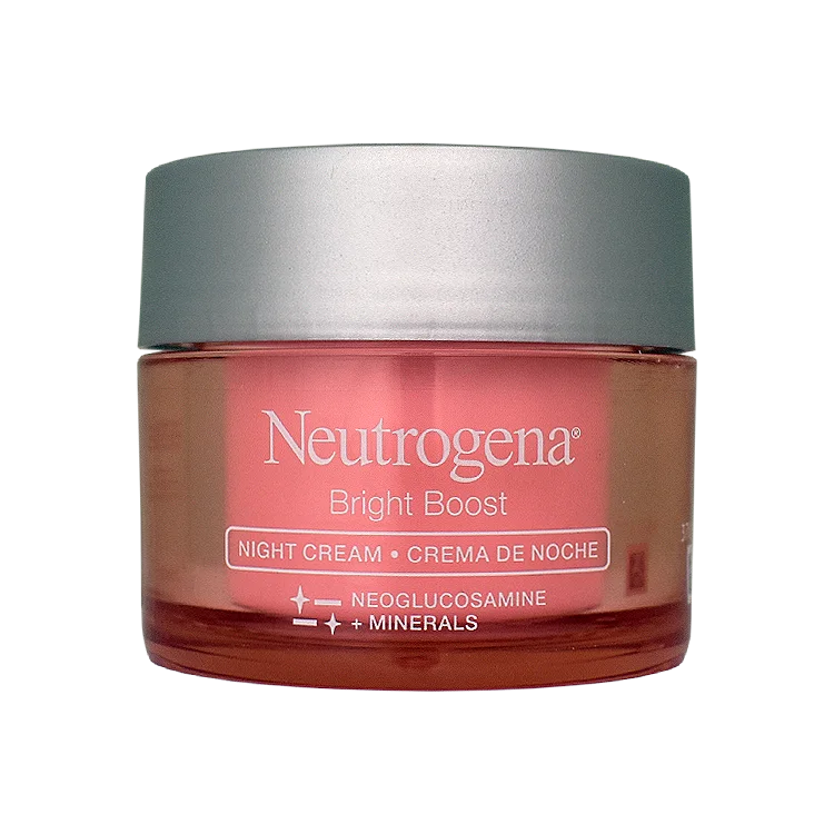 کرم شب روشن کننده و ضد چروک برایت بوست نوتروژینا حجم 50 میلی لیتر