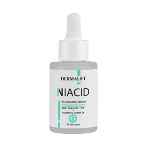 سرم جمع کننده منافذ نیاسینامید 10 درصد نیاسید درمالیفت حجم 30 میلی لیتر