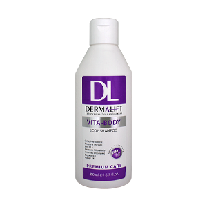 شامپو بدن ضد قارچ ویتا بادی درمالیفت حجم 200 میلی لیتر