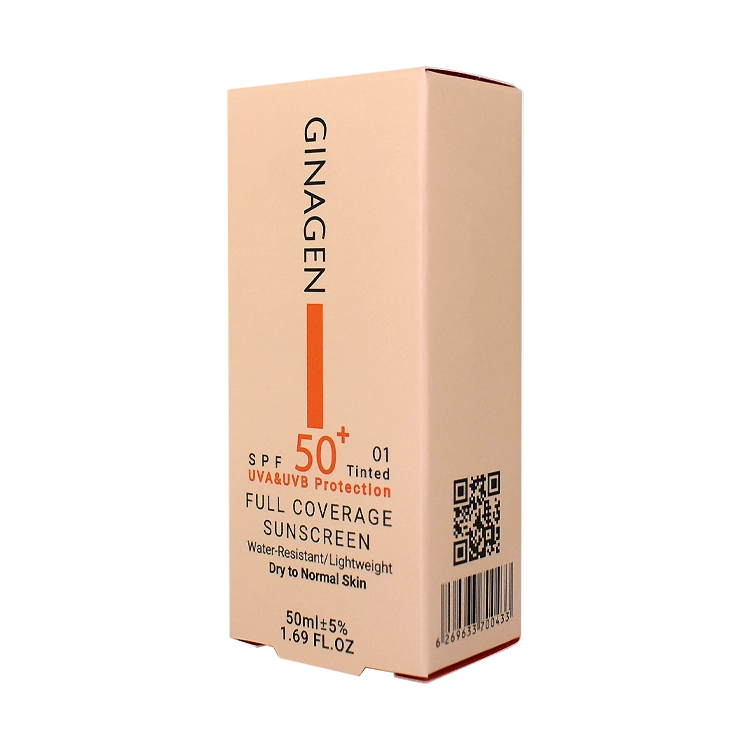 قیمت لیکویید ضد آفتاب بژ روشن پوست های خشک و نرمال ژیناژن SPF50 حجم 50 میلی لیتر