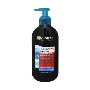 ژل شستشوی زغال فعال پیور اکتیو گارنیه حجم 200 میلی لیتر