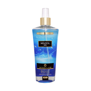 بادی اسپلش مردانه وودلایک مدل Molocul حجم 250 میلی لیتر