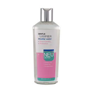 میسلار واتر انواع پوست جنتل پیوریفایر نئودرم حجم 200 میلی لیتر