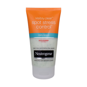 اسکراب صورت روزانه ضد لک نوتروژینا مدل Spot Stress Control حجم 150 میلی لیتر