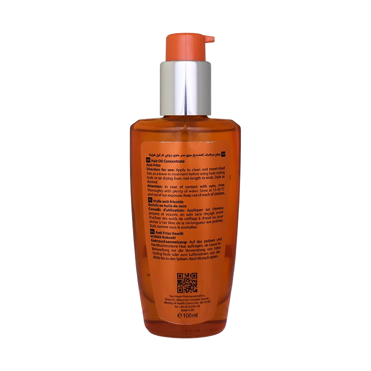 خرید روغن مو ضد وز حاوی روغن نارگیل فولیکا حجم 100 میلی لیتر