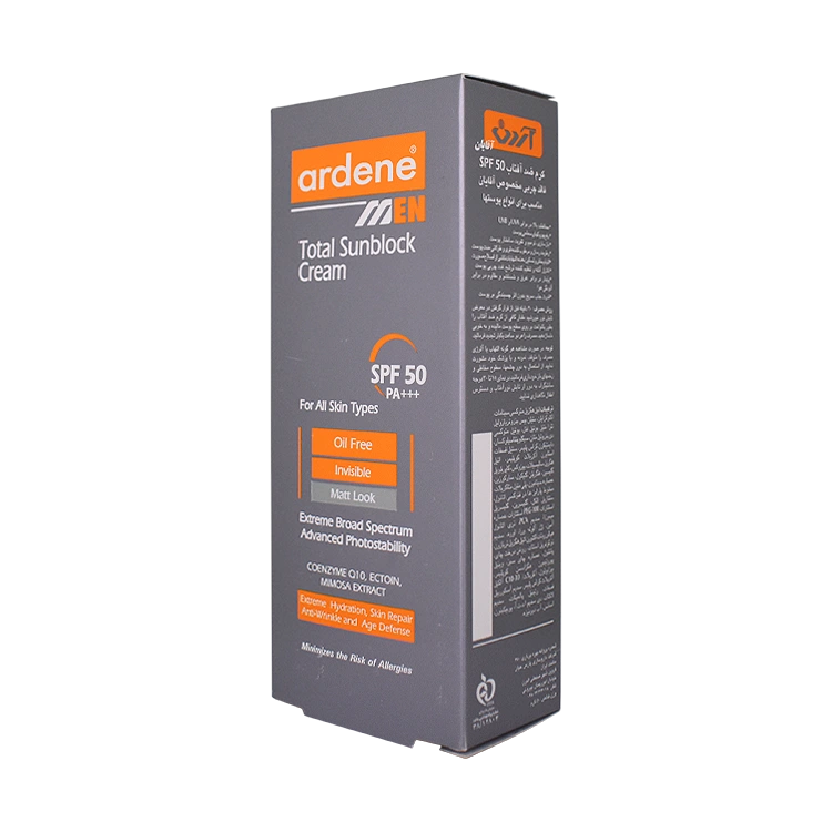 قیمت کرم ضد آفتاب چند کاره آقایان آردن SPF50 حجم 30 میلی لیتر