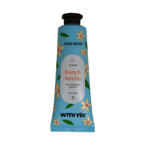 کرم دست تیوپی عصاره وانیل فرانسوی ویت یو حجم 50 میلی لیتر