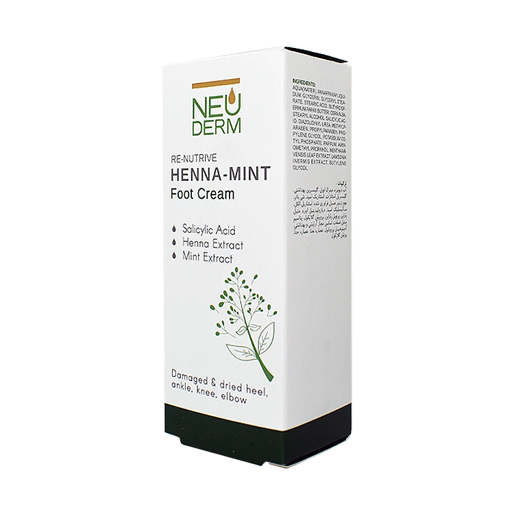 قیمت کرم ترک پا رینوتریو حنا و نعنا نئودرم حجم 50 میلی لیتر