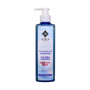 شامپو سر هیالورونیک اسید فاقد سولفات آدرا حجم 270 میلی لیتر