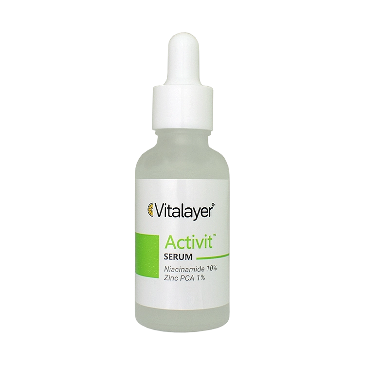 سرم نیاسینامید 10 درصد جمع کننده منافذ پوست اکتی ویت ویتالیر حجم 30 میلی لیتر