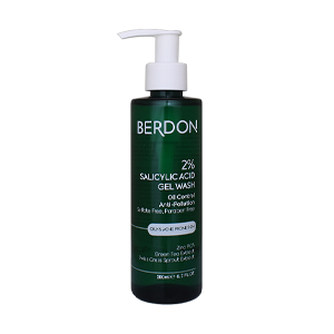 ژل شستشوی صورت سالیسیلیک اسید 2 درصد پوست های چرب و جوشدار بردون حجم 200 میلی لیتر