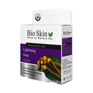 صابون روشن کننده شیرین بیان بایو اسکین وزن 100 گرم