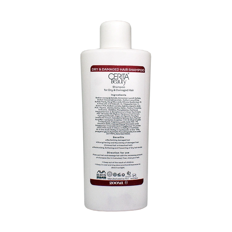 خرید شامپو موهای خشک و آسیب دیده سریتا حجم 200 میلی لیتر