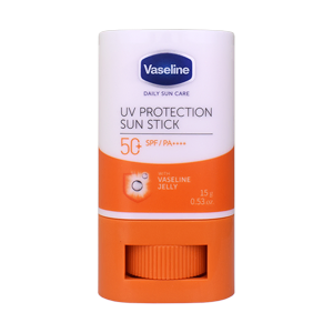 استیک ضد آفتاب بی رنگ انواع پوست وازلین SPF50 وزن 15 گرم