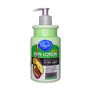 لوسیون بدن مرطوب کننده روغن آووکادو دافی حجم 470 میلی لیتر