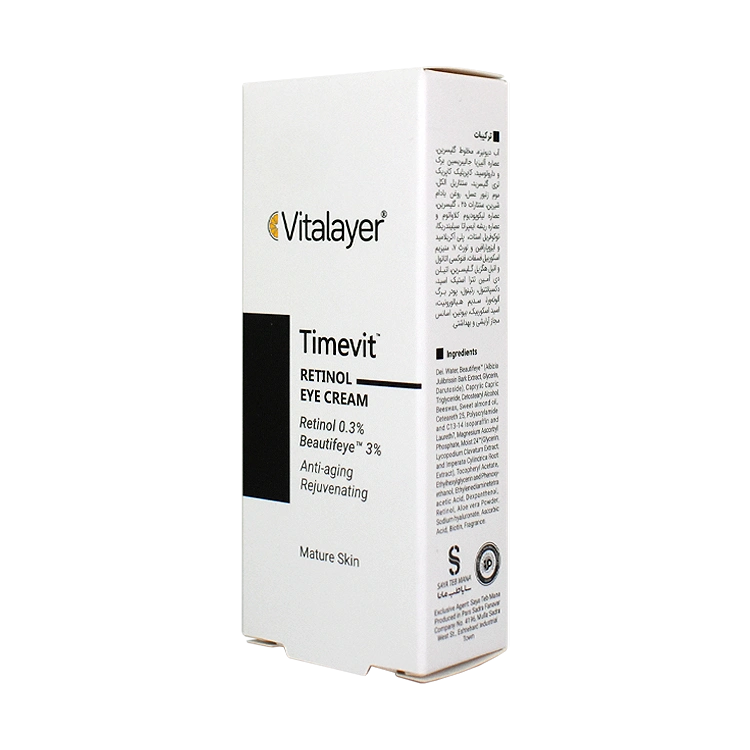 قیمت کرم دور چشم ضد چروک تایم ویت ویتالیر حجم 15 میلی لیتر