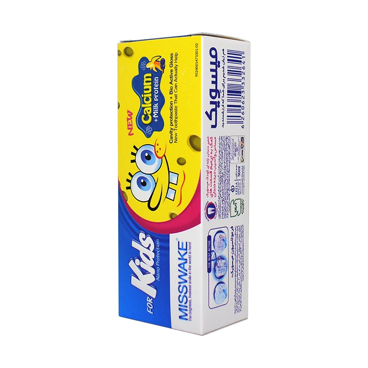 خرید ژل خمیر دندان کودک باب اسفنجی میسویک حجم 50 میلی لیتر