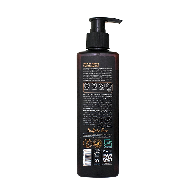 خرید شامپو روغن آرگان فاقد سولفات آدرا حجم 270 میلی لیتر