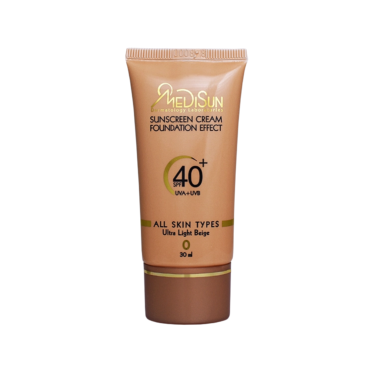 کرم ضد آفتاب بژ خیلی روشن انواع پوست مدیسان SPF40 حجم 30 میلی لیتر