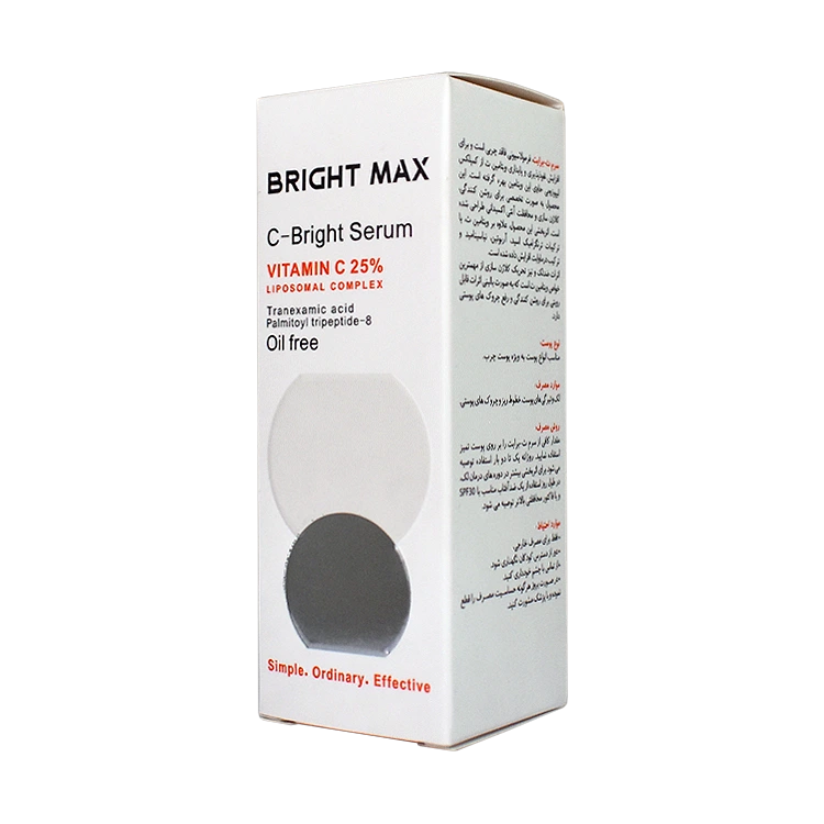قیمت سرم ویتامین سی 25 درصد برایت مکس حجم 30 میلی لیتر