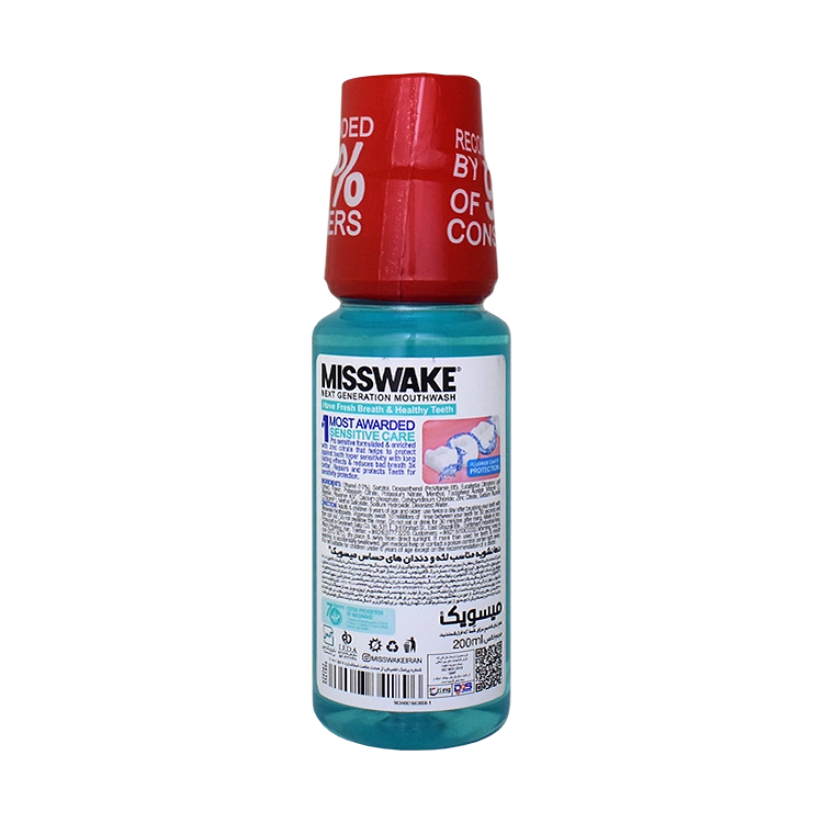 خرید دهانشویه حساس سنسیتیو کر میسویک حجم 200 میلی لیتر