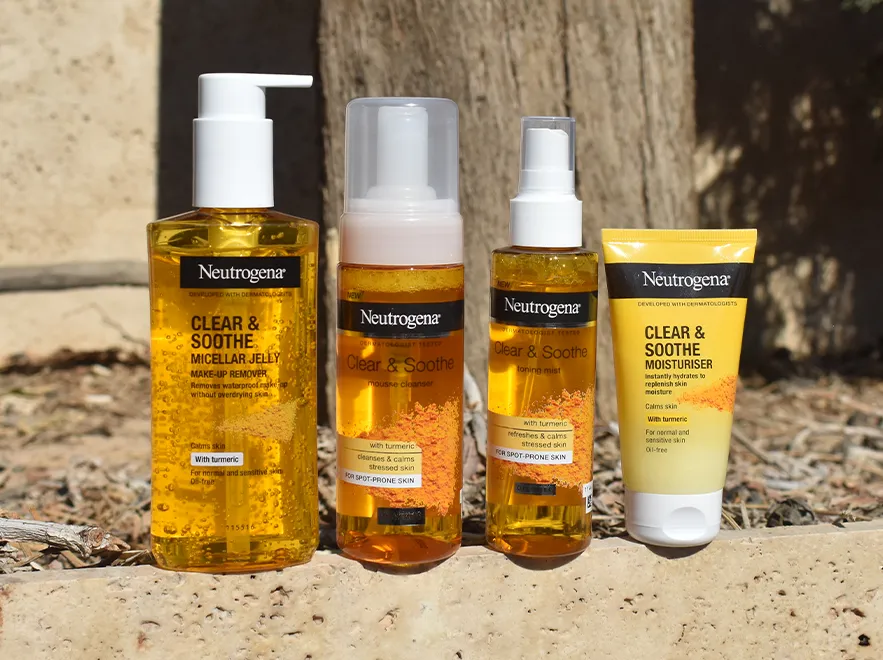بررسی ترکیبات ژل میسلار پاک کننده آرایش زردچوبه نوتروژینا مدل Clear & Soothe حجم 200 میلی لیتر