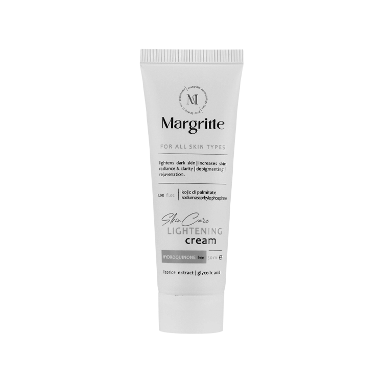 کرم روشن کننده و ضد لک انواع پوست مارگریت حجم 50 میلی لیتر