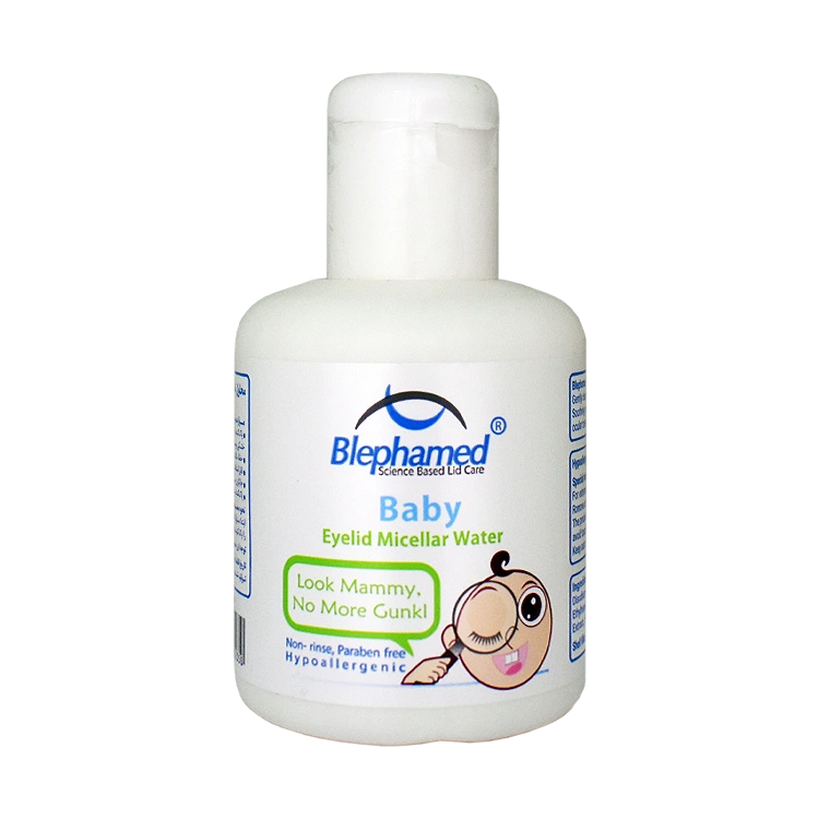 محلول پاک کننده پلک و مژه کودک بلفامد حجم 100 میلی لیتر