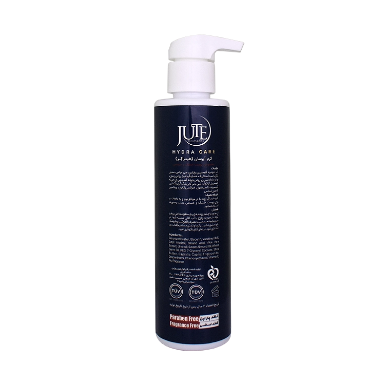 خرید کرم آبرسان پوست های خشک و حساس هیدرا کر پمپی ژوت حجم 200 میلی لیتر