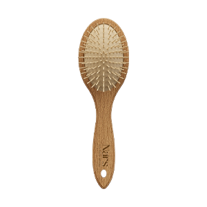 برس مو چوبی بامبو بیضی نارس