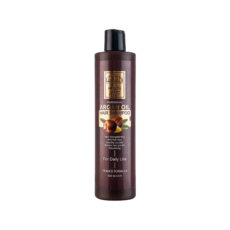 شامپو روزانه تقویت کننده روغن آرگان هانادی حجم 500 میلی لیتر
