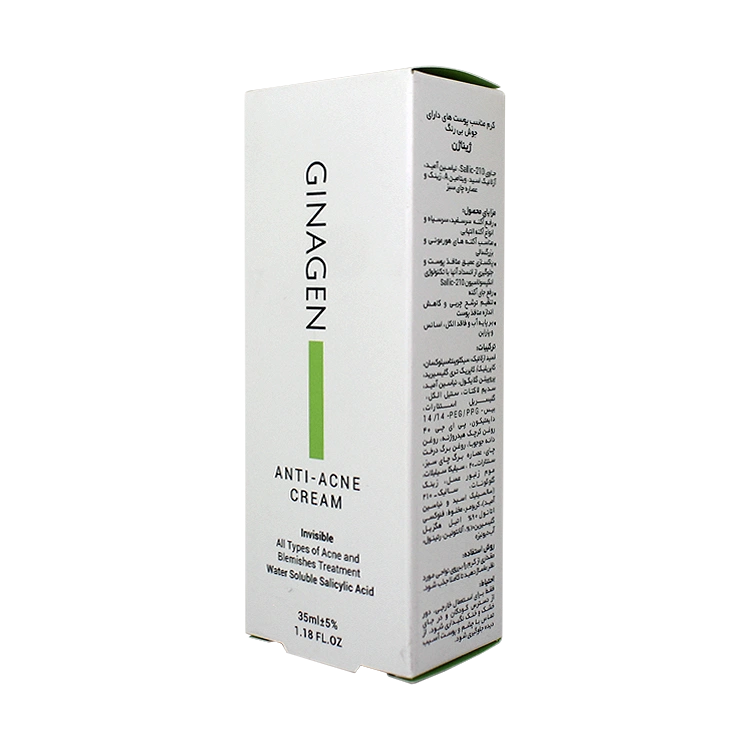 قیمت کرم ضد جوش بی رنگ ژیناژن حجم 35 میلی لیتر