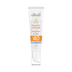 کرم ضد آفتاب فیوژن واتر کودکان ثمین SPF40 حجم 50 میلی لیتر
