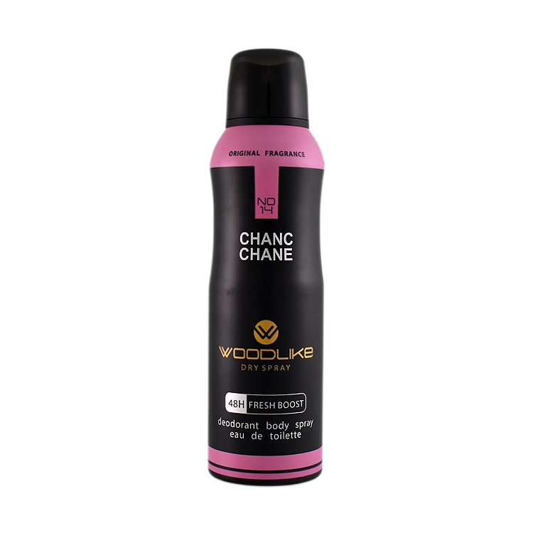 اسپری بدن زنانه وودلایک مدل Chanc Chane حجم 200 میلی لیتر