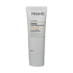 کرم مرطوب کننده بی رنگ پوست های چرب پرایم SPF30 حجم 50 میلی لیتر