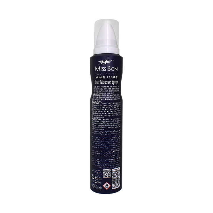 خرید موس رنگ مو موقت میس بون رنگ بنفش حجم 225 میلی لیتر