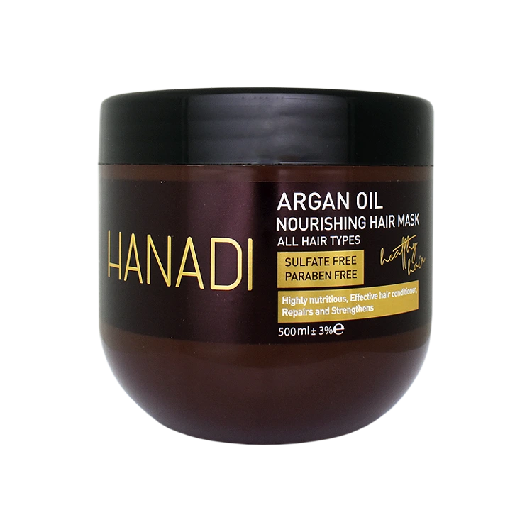 ماسک مو مغذی روغن آرگان هانادی حجم 500 میلی لیتر