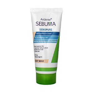 کرم ضد جوش رنگی بژ روشن آردن سبوما مدل Sebopure حجم 30 میلی لیتر