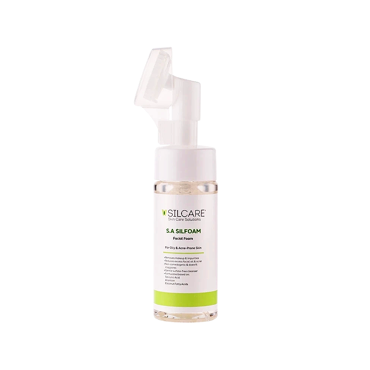 فوم شستشوی صورت پوست های چرب اس ای سیلفوم سیلکر حجم 150 میلی لیتر