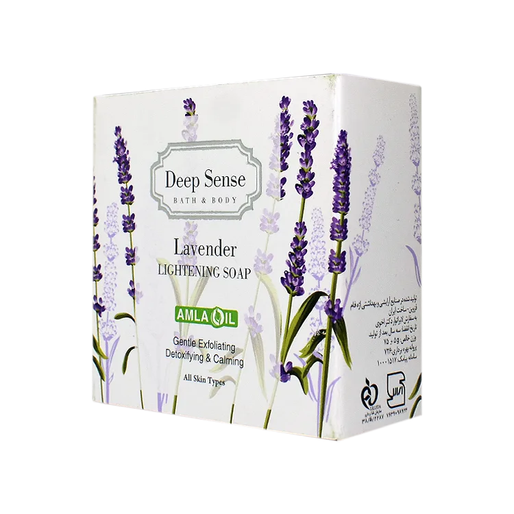 صابون انواع پوست لوندر دیپ سنس وزن 75 گرم