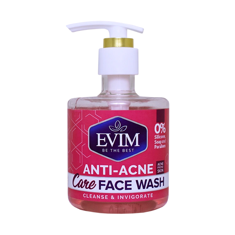 ژل شستشوی ضد جوش و آکنه ایویم حجم 250 میلی لیتر