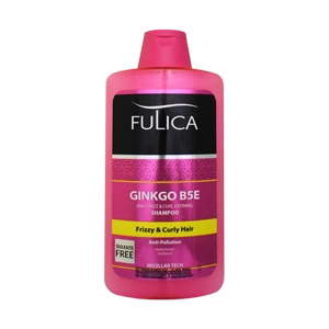 شامپو فاقد سولفات موهای شکننده و مجعد فولیکا مدل Ginkgo B5E حجم 400 میلی لیتر