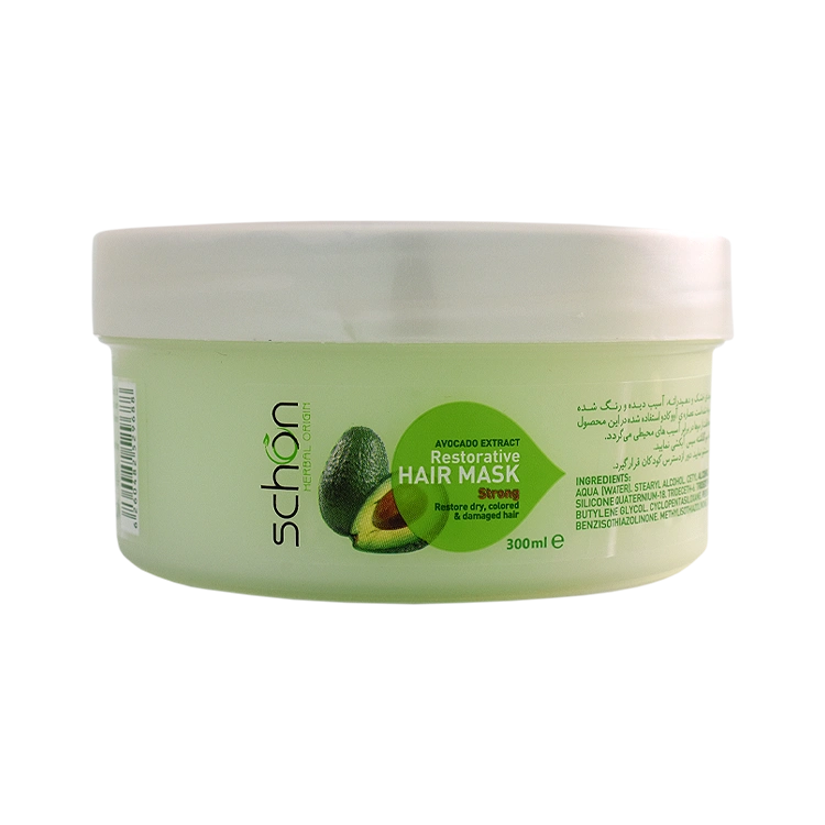 ماسک مو کاسه ای آبرسان عصاره آووکادو شون حجم 300 میلی لیتر