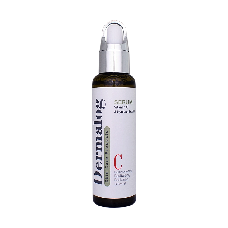 سرم ویتامین سی و هیالورونیک اسید درمالوگ حجم 50 میلی لیتر