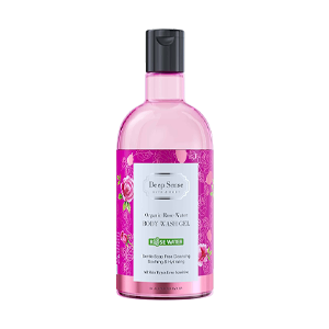 شامپو بدن پوست حساس گلاب دیپ سنس حجم 400 میلی لیتر