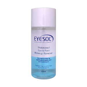 محلول پاک کننده آرایش دوفاز آیسول حجم 150 میلی لیتر