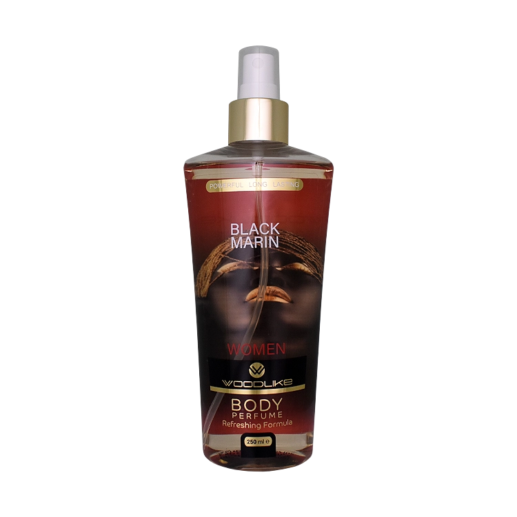 بادی اسپلش زنانه وودلایک مدل Black Marin حجم 250 میلی لیتر