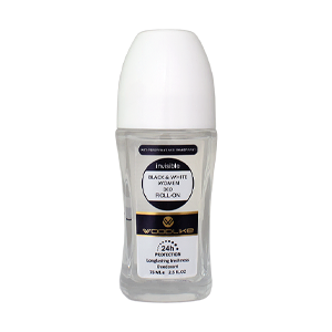 مام رول زنانه وودلایک مدل Invisible Black and White حجم 75 میلی لیتر