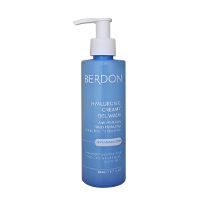 ژل شستشوی صورت کرمی هیالورونیک پوست های خشک و حساس بردون حجم 200 میلی لیتر